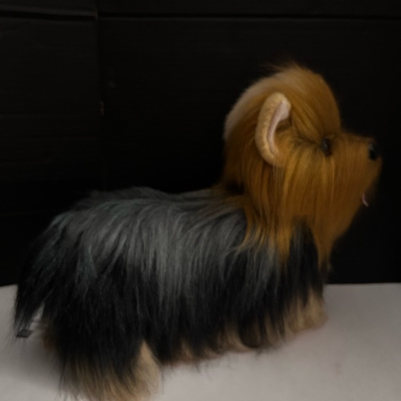Jouet Berger France Plush Yorkshire Terrier Dog - VINTAGE - Picture 5 of 13